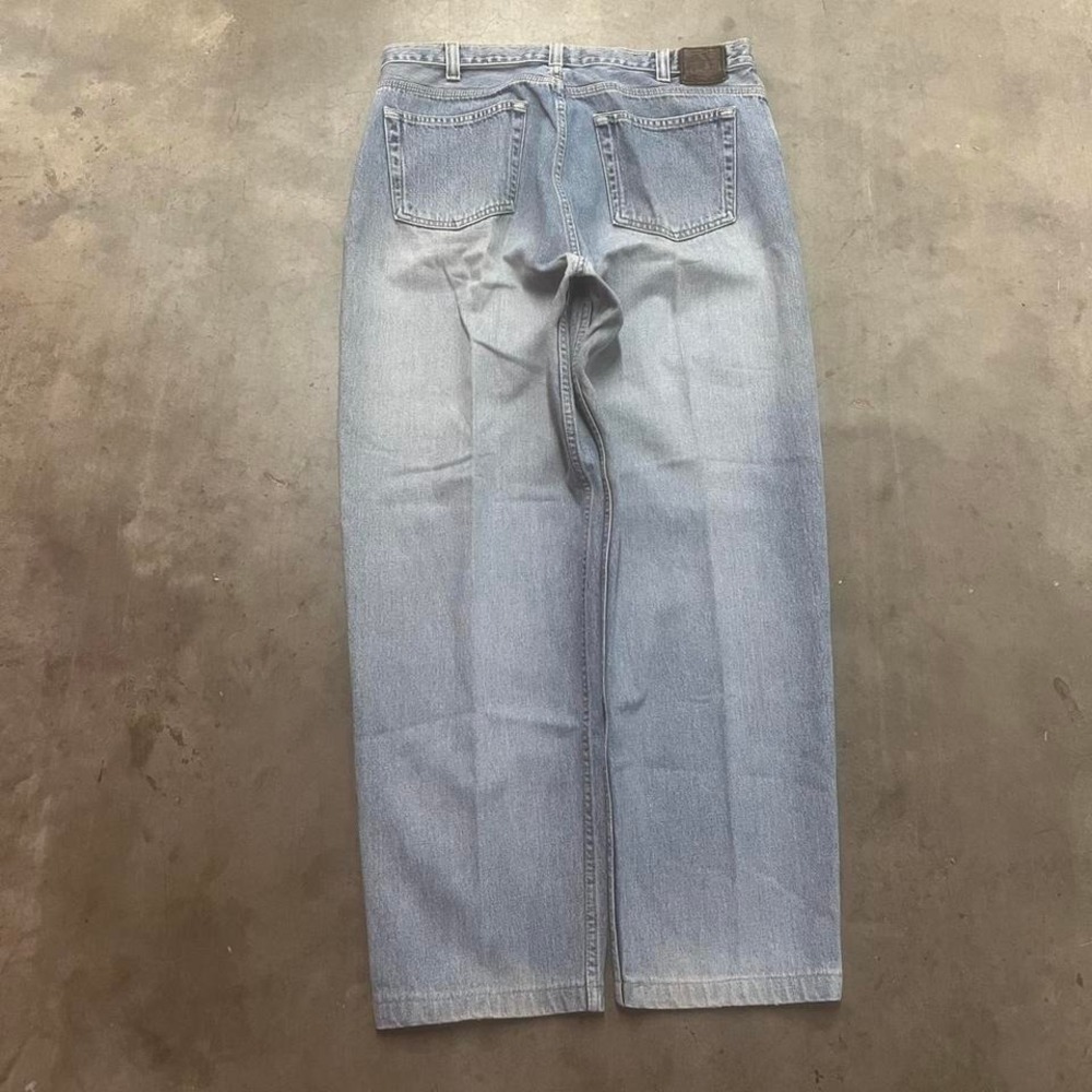 Vintage gap men's light wash baggy jeans wide leg‎ loose fit skate